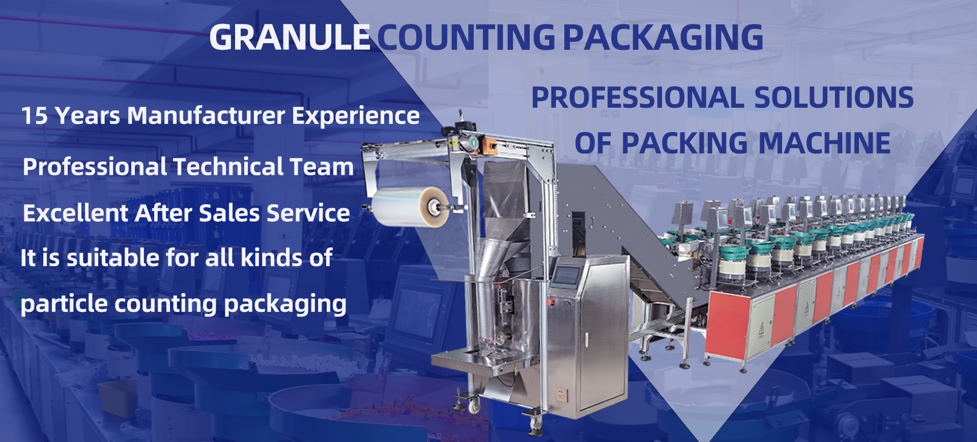 Hardware screw particle counting and packaging equipment